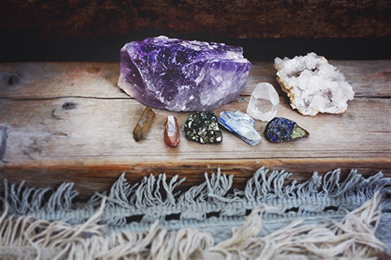 Creating A Sacred Space in 3 Easy Steps! bridjetmorris.com crystal image
