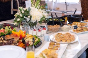 A Mother's Blessingway to Celebrate Baby #3 brunch spread