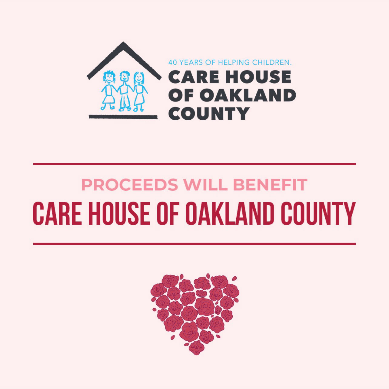 Proceeds will benefit Care House of Oakland County